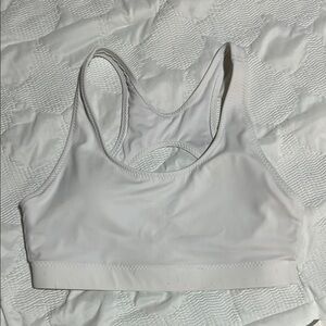 Fabletics raced back swim top